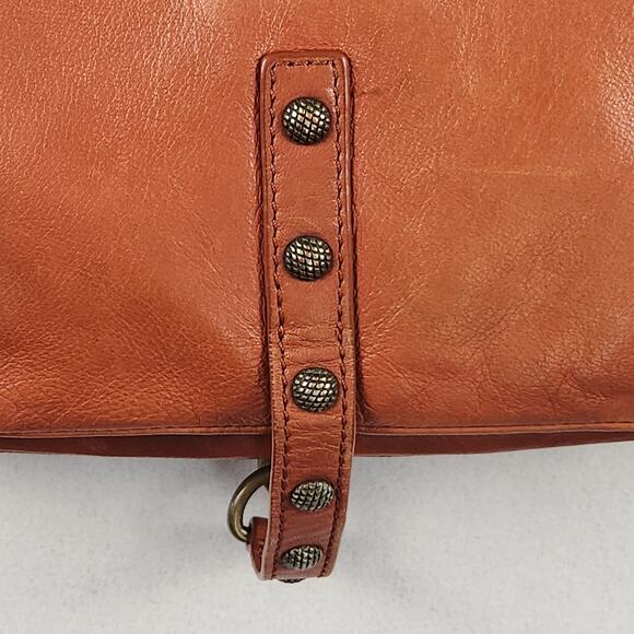 Botkier Vintage Trigger Satchel Shoulder Handbag Brown  Leather - Rare 💎💼👜 - Picture 6 of 16